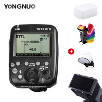 YONGNUO YN-E3-RT II E3RT TTL 라디오 트리거 스피드 라이트 송신기 as ST-E3-RT Canon 600EX-RTYN600EX-RT 686EX 968EX-RT