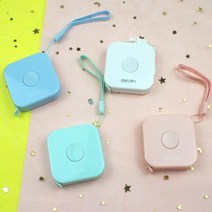 휴대용 미니 줄자 다이어트 피팅 2m 자동줄자, 랜덤발송