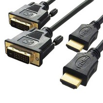 대원TMT HDMI-DVI 1.5M 케이블 블랙, 2개