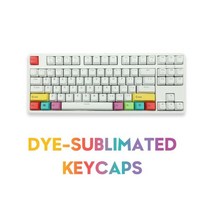 기계식 키보드 PBT 키 캡 OEM 프로파일 CMYK 10 MAC WIN 레이아웃 염료 승화 체리 GK61 Anne Pro 2 PC 게이머, 05 Cartoon Dog
