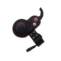 전동 스쿠터 LCD 스로틀 QS-S4 6 핀 가속 스위치 36V/48V/52V Zero 10x Kaabo Original Parts, 01 Black, 01 QS-S4