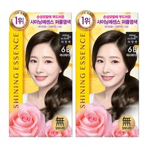 AP 미쟝센 샤이닝에센스 염색약 6B 애쉬베이지x2개