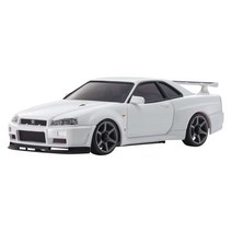 교쇼 ASC MA020S 닛산 스카이라인 GTR R34 V.specII 뉘르 화이트 MZP460W