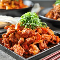 [다인꼬꼬댁이] 국내산닭고기로 만든 닭갈비1kg, 2달콤간장닭갈비(다리살.뼈)
