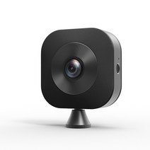 360카메라 미니캠코더 고화질 영상카메라, 블랙