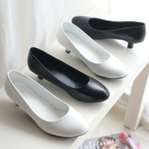 오너클랜 여성발편한구두 펌프스 3cm힐 정장구두 데일리신발