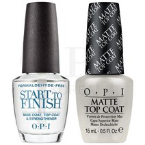 OPI [세트상품] 스타트 투 피니쉬(JP 버전) & 매트탑코트 세트, 없음