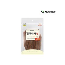 건강백서 강아지간식 얇게썬오리고기 120G