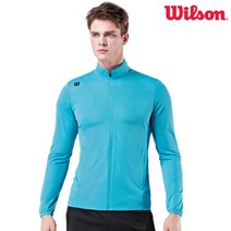 윌슨 남성 집업자켓 5123 아쿠아 트레이닝져지 운동복