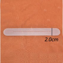 수동 가죽 DIY 팔찌 내부 코어 PVC 드로잉 플레이트 폭 1cm-2.5cm 제작 템플릿, 03 2cm