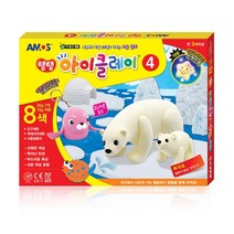 아모스 아이클레이 4, 혼합색상, 228g