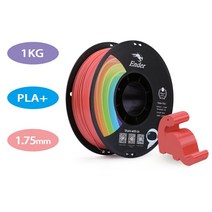 Creality 3D 프린터 필라멘트 하이퍼 시리즈 PLA 1kg 1.75mm 인쇄 속도 600 mm/s 소모품 K1 / Max Ender 5, 10 PLA Plus-Red