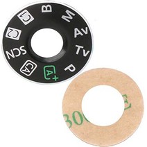 Mode Dial Top Cover Plate Nameplate Cover Button for Canon EOS 6d Mark II 6d2 Digital Camera Repair, 1