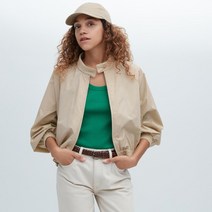 유니클로 코튼 쇼트 블루종 456091 E456091-000