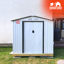 캐나다쉐드 조립식창고 MINI BASE1 2.1x1.3m 0.8평형 미니창고 학교창고 운동장창고 코스트코창고 마당창고 소형창고 농막 펜션 야외창고 어린이집창고, 창고단품+무료배송