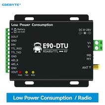 LoRa 433MHz 무선 RS485 TTL RF 디지털 전송 라디오 Modbus CDEBYTE E90DTU400SL30L 저전력 30dBm 10KM Watchdog