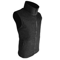 방탄복조끼 하이넥 방검복 보안방 검은조끼 경찰용품, 소프트 버전 170 95