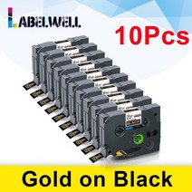 택배송장라벨프린터 배송 송장 인쇄기 휴대용 ps100e 자동 절단 링 maching p, 블랙에 10pk-골드, 나는 플러그
