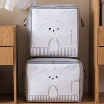바보사랑 MS 102부직포 의류 이불 정리함 수납 가방 옷 보관함.리빙톡톡, 세로형