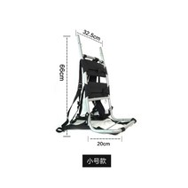 초경량 알루미늄 합금 지게 다목적 수하물 접이식 프레임 낚시 장비 하이킹 등산, 보통 소형개