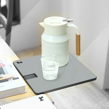 런메이크 확장형 보조테이블-책상연장 협탁, S 사이즈 01.그레이