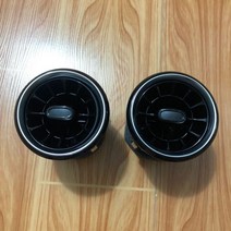 루버창 손잡이 덕트 자동차 대시 보드 AC 에어컨 환기구 터보 메르세데스 벤츠 V 클래스 W447 V250 V260 비토용, 4 Silver