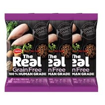 하림펫푸드 더리얼 그레인프리 크런치 시니어 고양이 사료, 닭, 50g, 6개