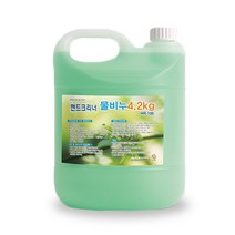물비누 4.2kg 대용량 업소용 가정용 리필용 비누 손세정제 핸드워시