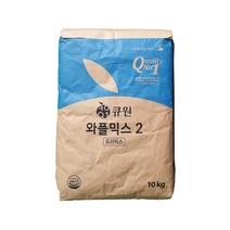 큐원 와플믹스2 10kg 와플분말 파우더, 1포