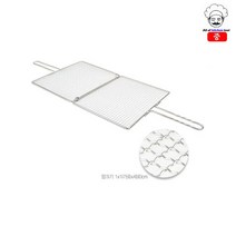 스텐 사각 겹석쇠 생선구이그릴(중), 쿠팡 본상품선택