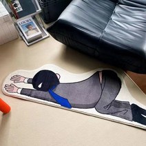 거실 카펫 현관 타일러그 거실러그 슈프림 사이드 디자인 북유럽 24종 러그 나이키러그