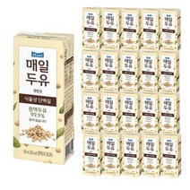 매일두유 99.9 190ml 24팩, 상세페이지 참조