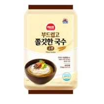 해표 부드럽고 쫄깃한 국수, 3kg, 3개