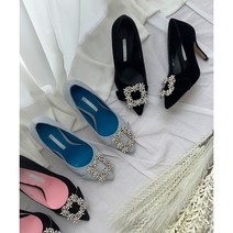 aq80120 큐빅장식 스틸레토 여성구두 큐빅 펌프스 여자 정장 구두 하이힐 8.5cm