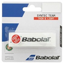 바보라 Babolat 신텍 팀 SYNTEC TEAM 리플레이스먼트 그립 670065, 화이트