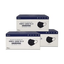 비에이스 일회용 덴탈마스크, C1.대형 블랙, 150매