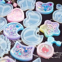 DIY 레진공예 레진아트 재료 실리콘 레진 몰드, 쿠팡꺼 4레진몰드-고양이