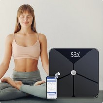 이야 ITO 스마트 체지방 체중계 블랙 ITO-0922