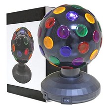 360도 회전 디스코 볼 야간 조명 디스코 램프 LED 무대 깜박이는 조명 프로젝터 USB 케이블 또는 배터리로 구동되는 크리스마스 댄스 파티용 다색 스트로브 램프 Dj 바