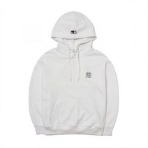 MLB 남여공용.베이직 백 빅로고 오버핏 후드티 화이트 3AHDB0521-50WHS