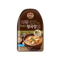 백설 다담 청국장 찌개양념 130g, 1개