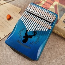 17 키 칼림바 엄지 피아노 마호가니 바디 아카시아 우드 휴대용 초보자를 위한 탁월한 선물, 05 Mahogany-02