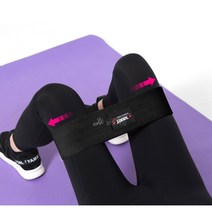 스쿼트밴드 힙딥밴드 하체 다리 운동기구 집에서하는근력운동 중둔근 저항 허벅지 헬스, 블랙