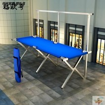 노점 매대 행사 이동식 접이식 판매대 스텐 접는 테이블 진열대 식탁 받침대 의류 전시 진열, 파란색 천-120CM(백팩 )