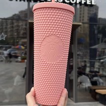 지압텀블러 하와이 빨대컵 콜드컵710ml 30종, 매트 파우더