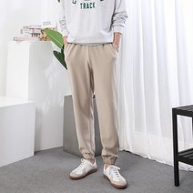 [오버나인] 남자 포텐 링클 조거 밴딩팬츠