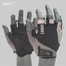 LUDIS 루디스 전동킥보드/자전거 라이더용 야간안전 5컷 반장갑 LGM4750E, BK
