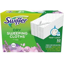 Swiffer 스위퍼 드라이 스위핑 패드 먼지떨이 바닥 대걸레용 멀티 표면 리필 페브리즈 라벤더 향 5