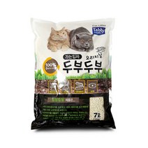 테비 두부두부 가는입자 고양이 모래 오리지널, 7L, 6개