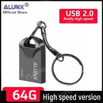 ALUNX 100% 정품 블랙 미니 Pendrive 128Gb 메모리 스틱 4 8 16 32 64 GB, XYF-64G